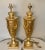 French Vintage Full Gilt Neoclassical Drapery Design Lamp Bases - a Pair For Sale - Image 3 of 7