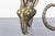 Brass Mid-Century Brass Ibex Rams Head Dining Table Bases After Alain Chervet For Sale - Image 8 of 14