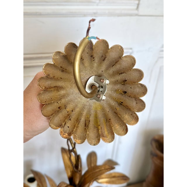 Vintage Hollywood Regency Pendant Light, 1960 For Sale - Image 17 of 18
