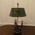 Antique French Silver Plated Triple Bouillotte Desk Lamp, 1890s For Sale - Image 3 of 8