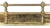 Traditional English Aesthetic Movement Brass Fire Fender For Sale - Image 3 of 10