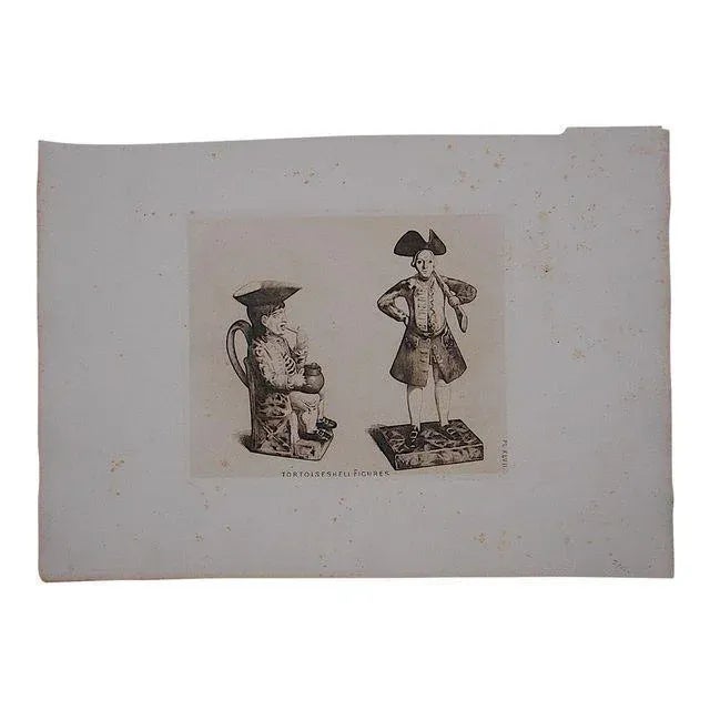 Antique "English Pottery" Ltd. Ed. Etching For Sale - Image 4 of 4