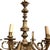 Gold French Baroque Style Bronze Mazarin Six-Light Chandelier For Sale - Image 8 of 9