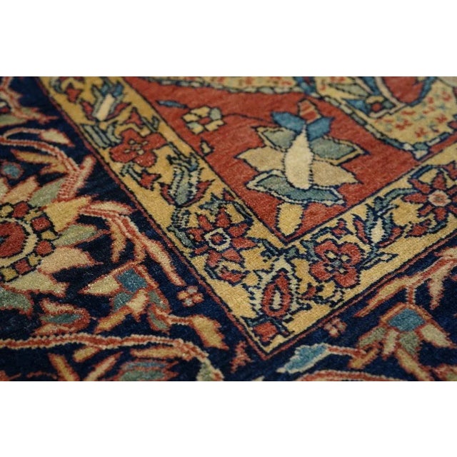 Late 18th Century Antique Farahan Sarouk Rug 4'7'' x 6'8'' For Sale In New York - Image 6 of 10