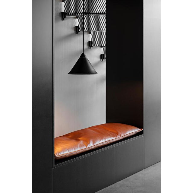 Namibia Leather Cone Lamp by Cuero Design For Sale - Image 13 of 18