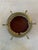 Textile Nautical Ship Wheel Brass and Rope Catchall, 1970s For Sale - Image 7 of 9