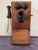 Wood Late 20th Century American Electric Wood and Bakelite Antique Wall Crank Phone For Sale - Image 7 of 12