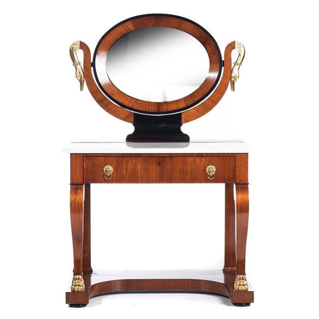 19th Century Empire Dressing Table For Sale - Image 6 of 6