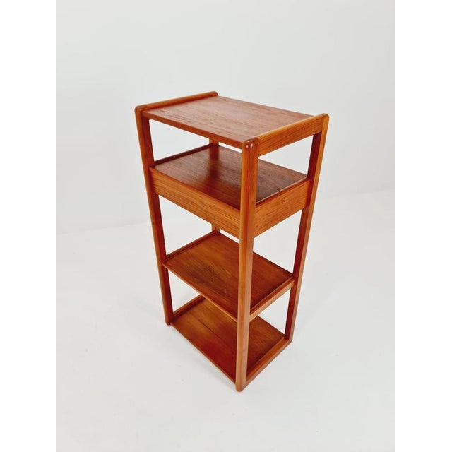 Vintage Danish Freestanding Teak Bookshelf in Teak by Aksel Kjersgaard, 1970s For Sale - Image 17 of 18