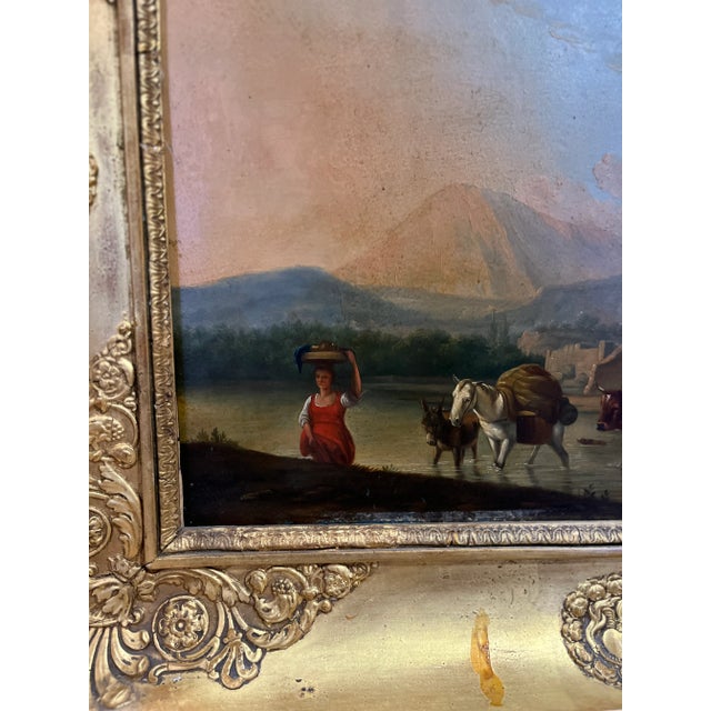 Original 19th Century Italian Oil Painting For Sale In Phoenix - Image 6 of 7