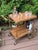 1970s Hollywood Regency-Style Mobile Bar Cart, 1970s For Sale - Image 5 of 14