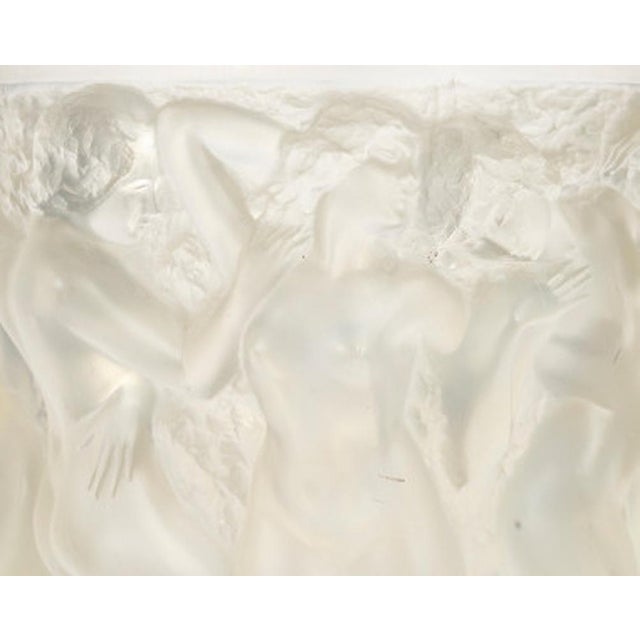 Bacchantes Vase in Opalescent Glass by René Lalique, 1927 For Sale - Image 6 of 8