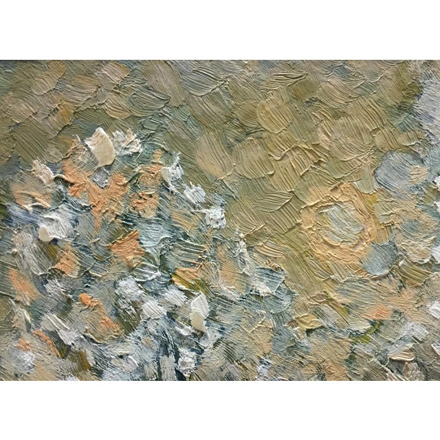 *** ABOUT THIS PAINTING *** * TITLE: "Trees in the garden" * ARTISTS: Dupliy Sergey Alexandrovich * SIZE: 50x40...