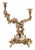 Gilded Bronze Candelabra by Claude Victor Boeltz, 1970s For Sale