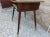 Mid-Century Industrial German Beech Side Table, in Good conditions. Designed 1960 to 1969