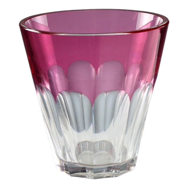 Crystal Vase from Val Saint Lambert For Sale