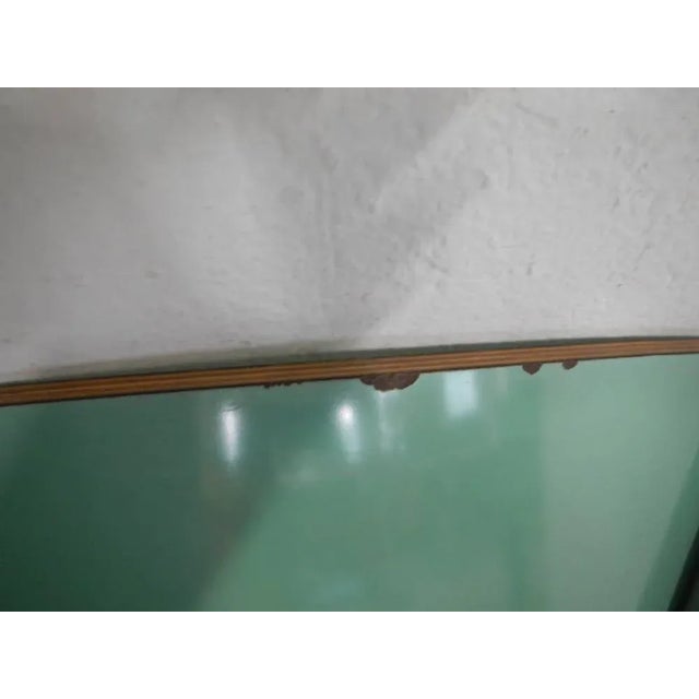 Metal Set of Green Formica Chairs, 1960s For Sale - Image 7 of 12