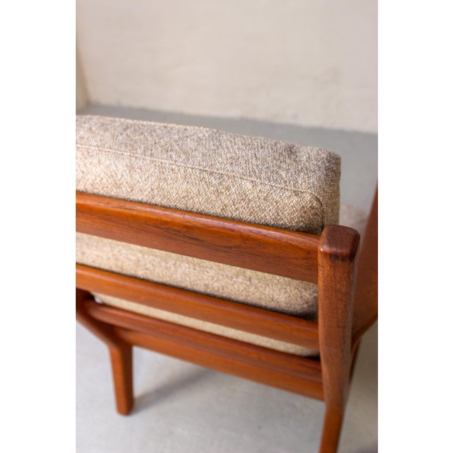 Mid-Century Danish Teak Armchair from Juul Kristensen, 1960s For Sale - Image 9 of 17