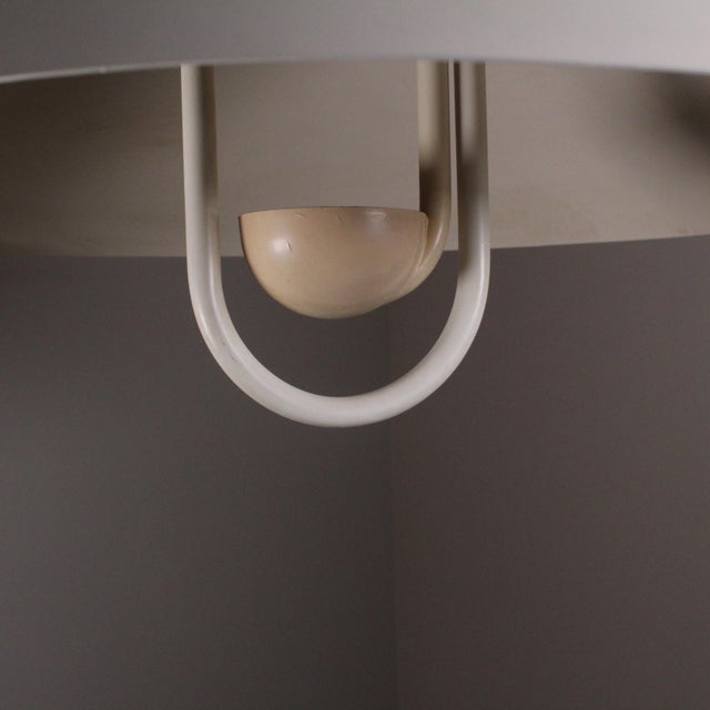 Moon Dome Metal Pendant Lamp by Elio Martinelli for Martinelli Luce, 1980s For Sale - Image 6 of 12