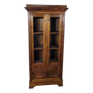 Small 19th Century Wood Bookcase For Sale