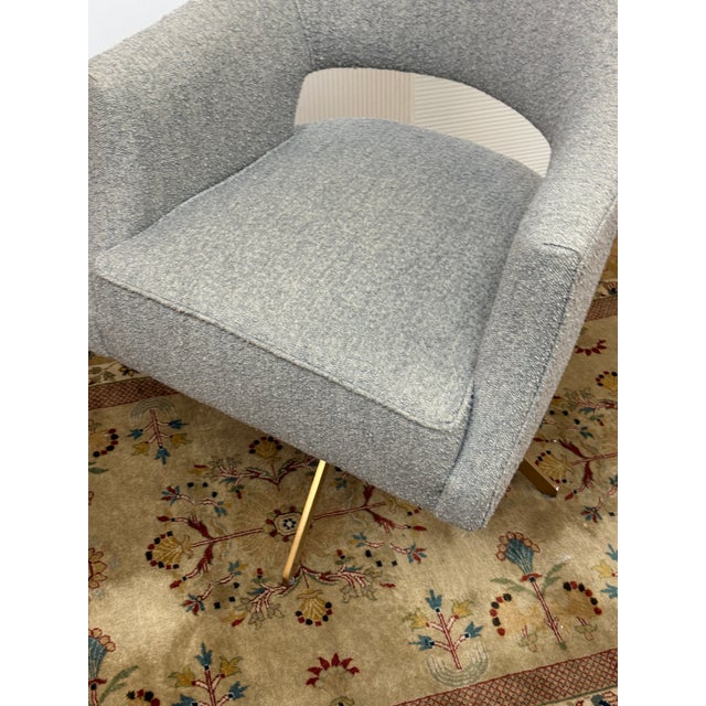 Lulu & Georia Amaris Swivel Office Chair, Gray For Sale - Image 11 of 12
