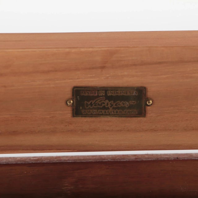 Wood "Zoo" Oiled Indoor Solid Teak Indoor/Outdoor Dining Chair by Maximilian Eicke for Max Id NY For Sale - Image 7 of 10