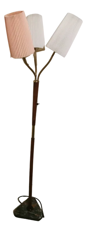 Mid-Century Floor Lamp from GDR Production, 1950s