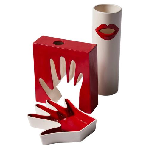Hand and Mouth Vase by Ico & Luisa Parisi for Cassina, Set of 3 For Sale - Image 9 of 9