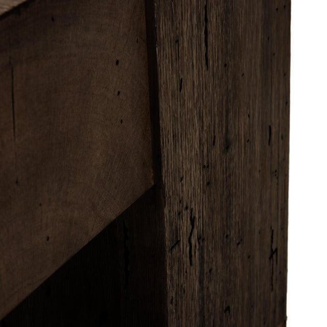 Contemporary Four Hands Abaso Rectangular Coffee Table, Ebony Rustic For Sale - Image 3 of 11