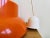 Mid-Century Modern Orange Hanging Lamp in Acrylic, 1960s For Sale - Image 9 of 13