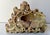 Vintage Chinese Hand-Carved Soapstone Brush Pot and Inkwell Featuring Intricate Openwork Foliage and Fruit Accents For Sale - Image 9 of 13