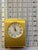 Metal Vintage Tiffany & Co. Swiss Brass Quartz Desk Alarm Clock, Roman Numeral Dial, 1970s For Sale - Image 7 of 12