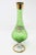 Bohemian Emerald Green Glass Gilded For Sale - Image 11 of 13