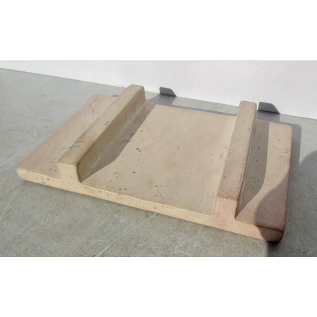 1980s African Carved Soapstone Tray Circa 1980s For Sale - Image 5 of 7