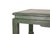 A Vintage Ming-Style Coffee Table With a Green and White Raffia Inlay. For Sale - Image 9 of 13