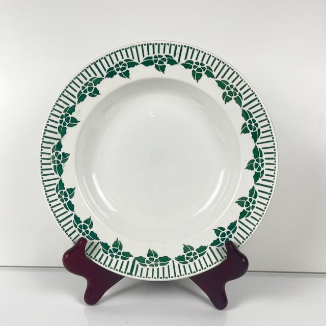 Pedro Soup Plates from Sarreguemines, 1890s, Set of 4 For Sale - Image 4 of 11