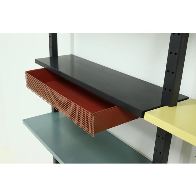 Devo Modular Wall Unit by Coen de Vries for Devo, 1950s For Sale - Image 4 of 13