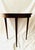 1970's Vintage Maitland Smith Inlaid Mahogany Floral Design Side Table, in very good condition. 26"D X 26.05"H