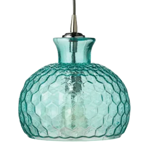 Jamie Young Clark Pendant, Medium in Blue