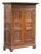 Mid-19th Century Painted Pine Cupboard For Sale