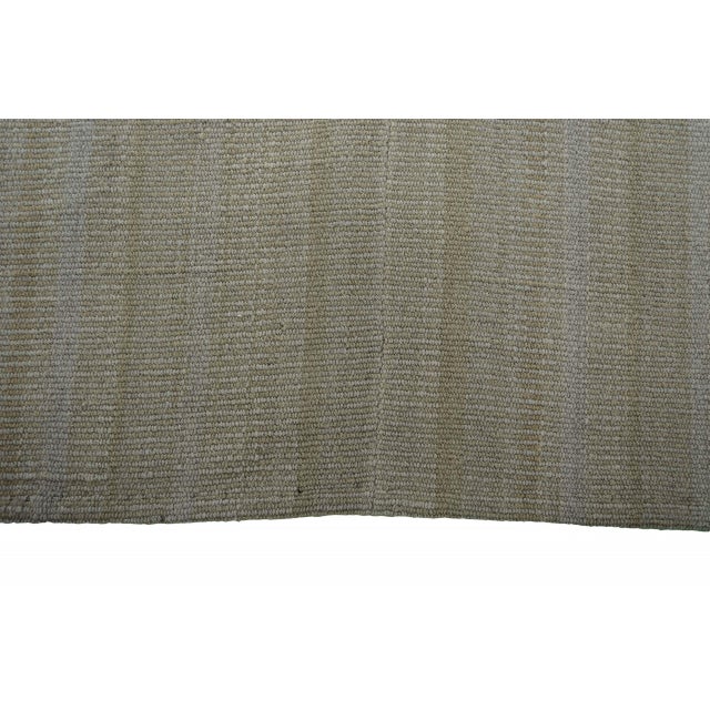 Handwoven Mazandaran Kilim Rug For Sale - Image 6 of 8