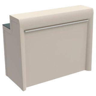 Straight Cream Lacquered Classe Bar by Mowee For Sale