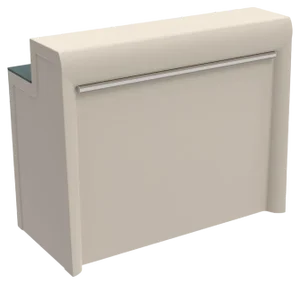 Straight Cream Lacquered Classe Bar by Mowee