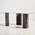 Glass and Slate Stone Console Table, 1980s For Sale - Image 12 of 12