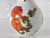 White porcelain with orange, maroon and green flowers Creation of the defunct Irún Porcelanas Bidasoa factory 70s This...