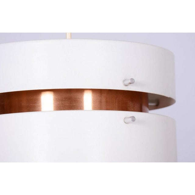 1960s Mid-Century Copper Chandelier, Germany, 1960s For Sale - Image 5 of 11
