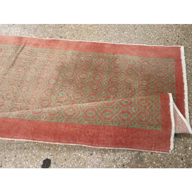 Galerie Shabab Collection Mid-20th Century Turkish Anatolian Runner For Sale - Image 9 of 10