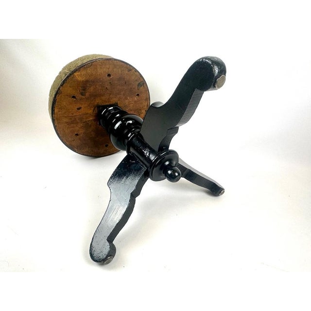 Antique Swivel Piano Stool, 1900s For Sale - Image 12 of 16