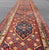 Textile Antique Khotan Runner in Deep Indigo, Rust Red, and Soft Yellow Tones For Sale - Image 7 of 14