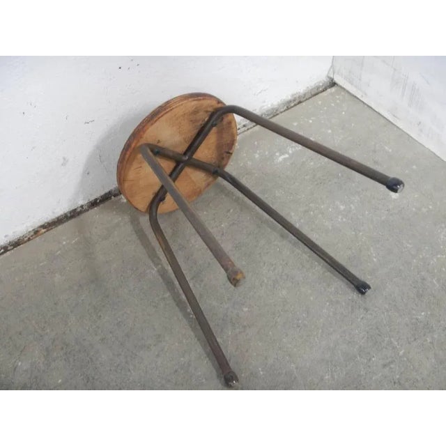 Vintage Fixed Stool, 1980s For Sale - Image 6 of 7